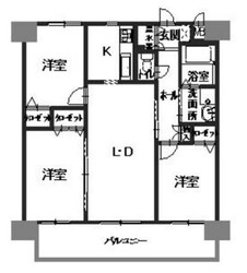 マノワールの物件間取画像